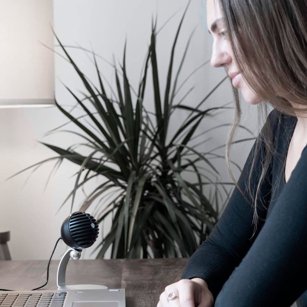Encontraproduto.com.br - Microfone Para Home Office MV-5C USB - Shure