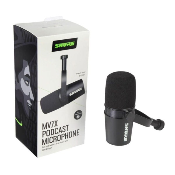 Encontraproduto.com.br - Microfone Para Podcast MV-7X - Shure