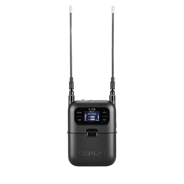 Encontraproduto.com.br - Sistema sem Fio Portátil Plug-On 32 Canais SLXD3/5 G58 Shure