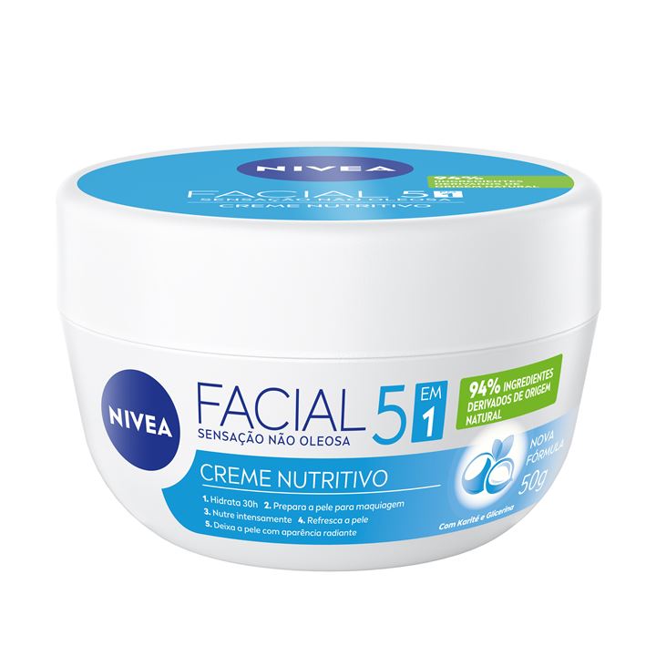 Creme Facial Nivea Nutritivo 50g