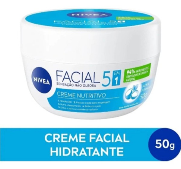Creme Facial Nivea Nutritivo 50g
