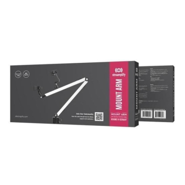 Encontraproduto.com.br - Suporte para Microfone Streamplify Mount ARM