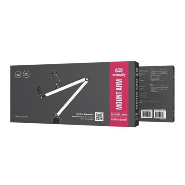 Encontraproduto.com.br - Suporte para Microfone Streamplify Mount ARM
