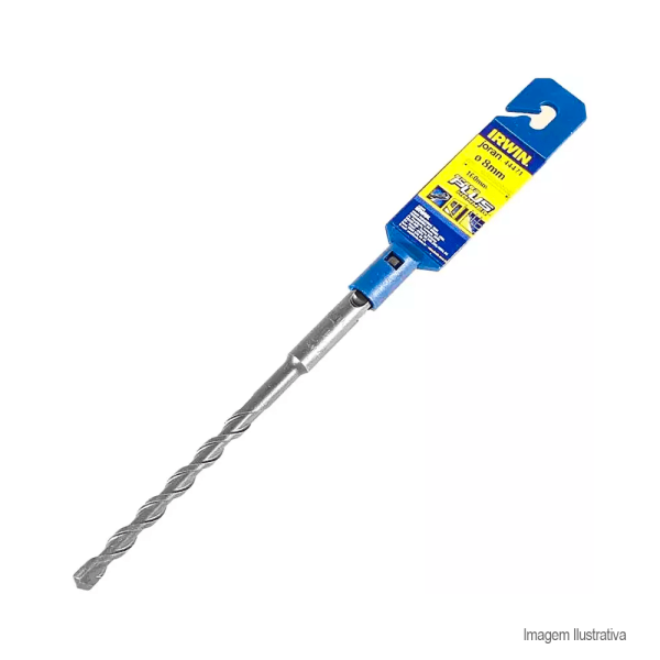 Broca tipo sds plus 08x160mm - irwin