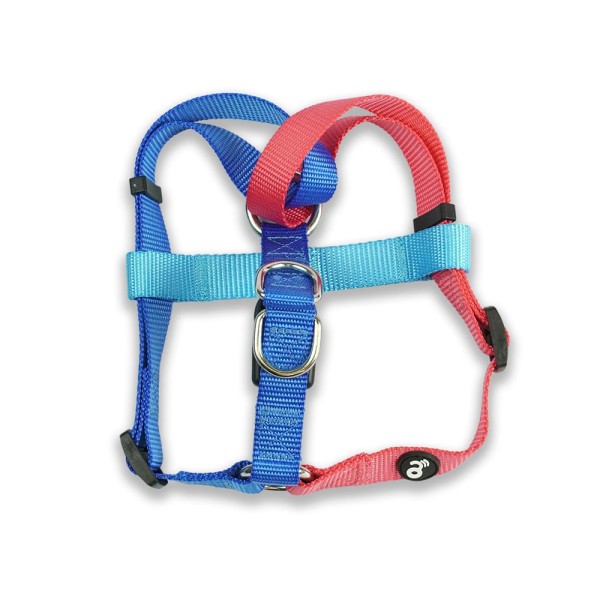 Encontraproduto.com.br - Peitoral H Azul e Rosa Tam. PP Mimo - PP276X [Reembalado]