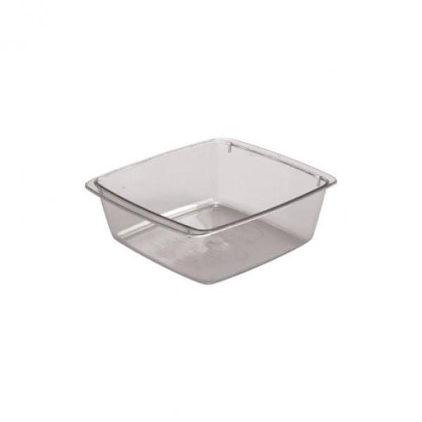 Travessa Quadrada P Cristal 520ML Plasutil