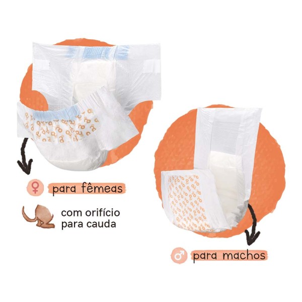 Encontraproduto.com.br - Fralda Higiênica Descartável Diaper Macho P 12pcs Branca Mimo - PP005OUT [Reembalado]