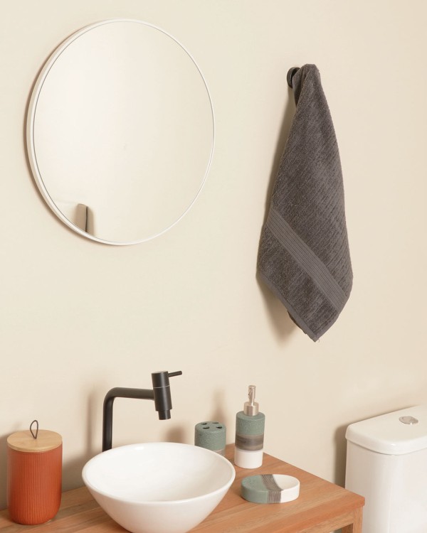 Toalha De Rosto 48x85 Buddmeyer Cinza