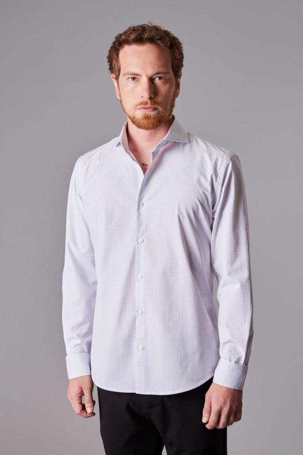 Camisa Social Casablanca Algodão Oficina