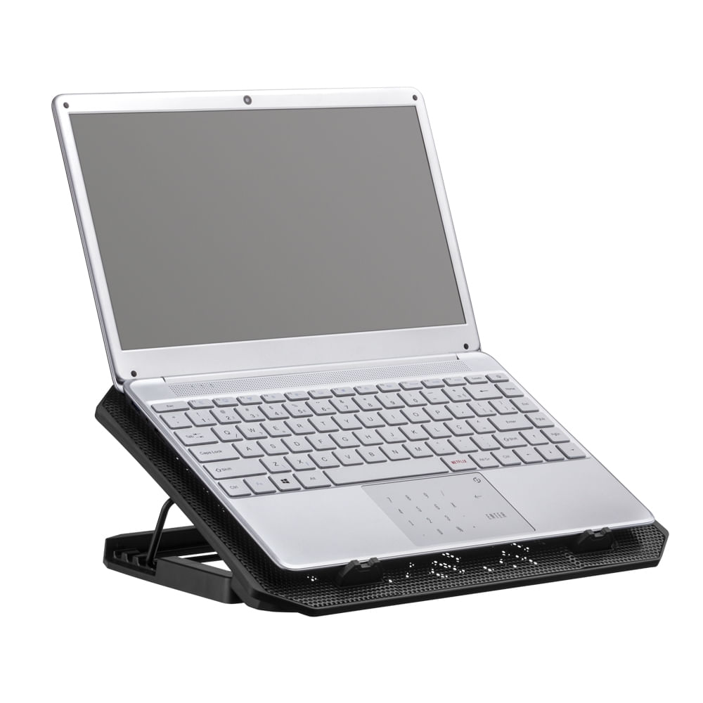 Encontraproduto.com.br - Base Cooler Dual Fan para Notebook Multilaser - AC392OUT [Reembalado]