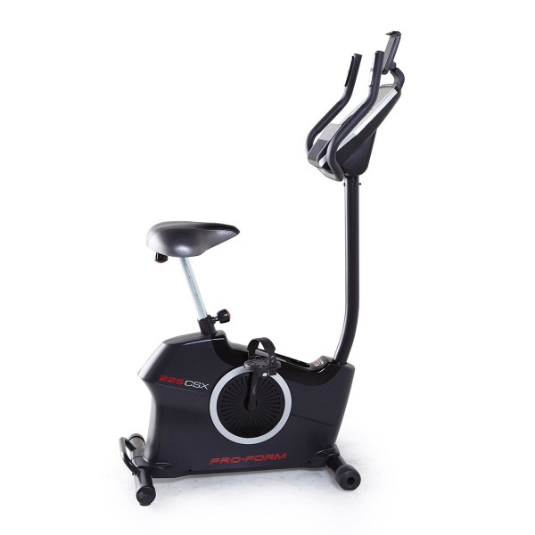 Encontraproduto.com.br - Bicicleta Ergométrica Vertical Proform CSX 22 Níveis de esforço 20 programas PFEX52915 110V