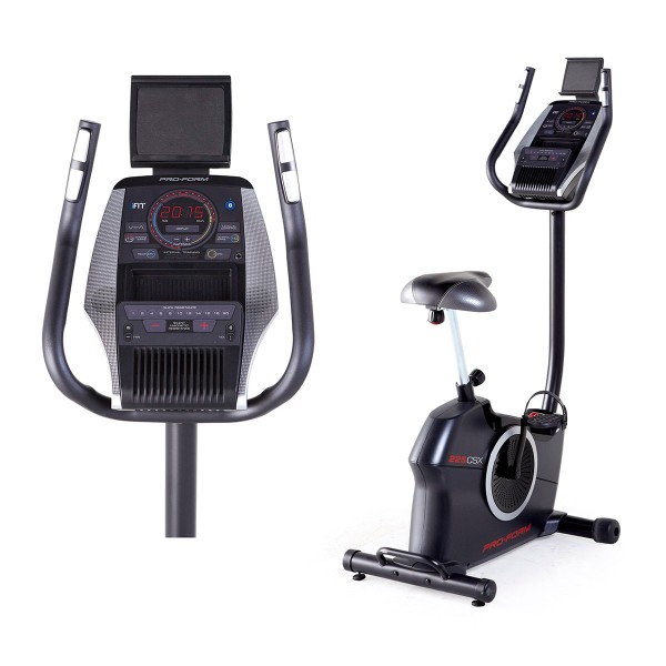 Encontraproduto.com.br - Bicicleta Ergométrica Vertical Proform CSX 22 Níveis de esforço 20 programas PFEX52915 110V