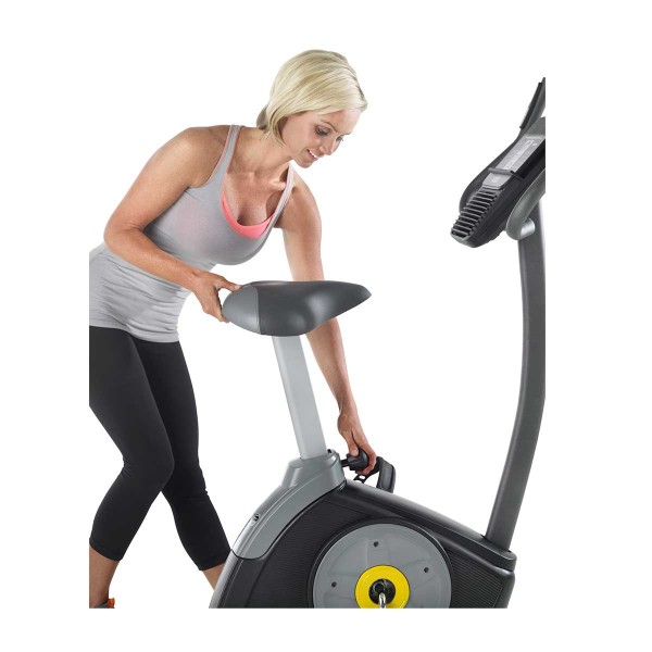 Encontraproduto.com.br - Bicicleta Ergométrica Vertical Proform 16 Níveis de esforço 14 programas PFEX61615 110V