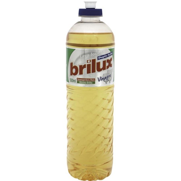 Encontraproduto.com.br - Detergente Liquido Brilux Com Vinagre Frasco com 500ml