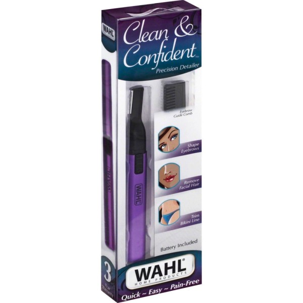 Encontraproduto.com.br - Aparador de Pelos Clean & Confident Ouro Rose Wahl