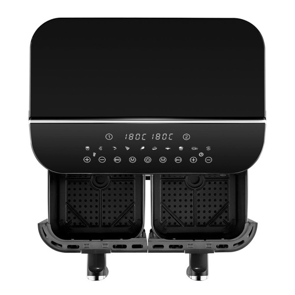 Encontraproduto.com.br - Air Fryer 8L Preta c/ 2 Gavetas 2500w-220v Multi - GO220OUT [Remanufaturado com garantia]