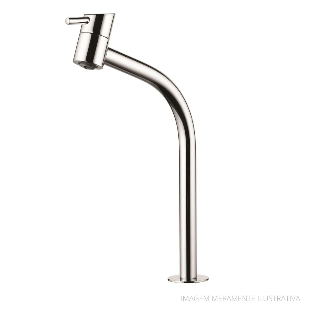 Encontraproduto.com.br - Torneira Para  Banheiro Mesa 1198 C42 Cromada Lorenzetti