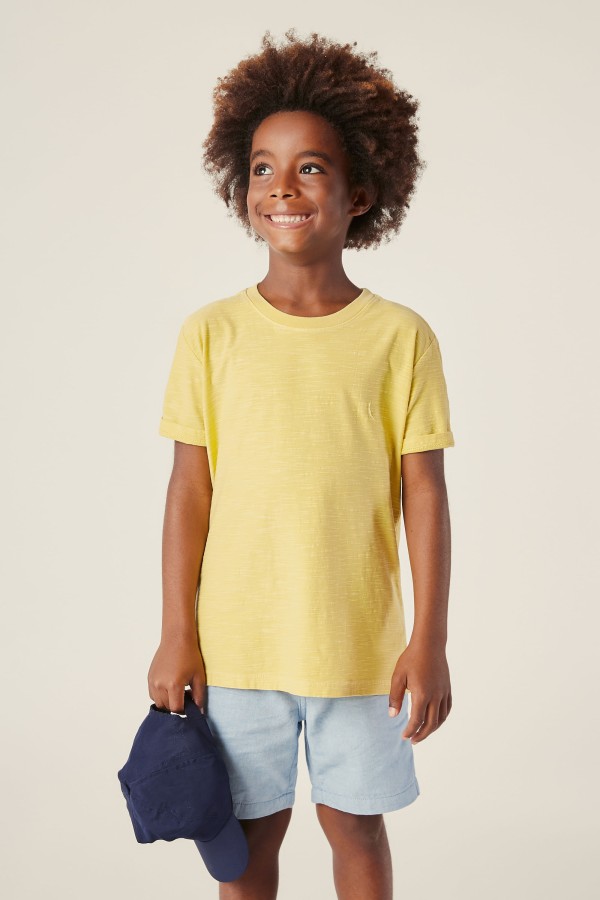 Encontraproduto.com.br - CAMISETA RESERVA MINI FLAMÊ CARECA ESTONADA