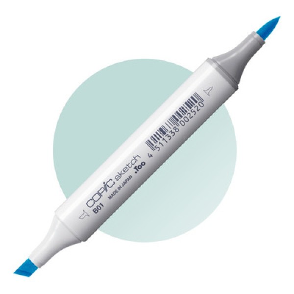 Encontraproduto.com.br - Marcador Para Desenho Copic Sketch B01 Mint Blue