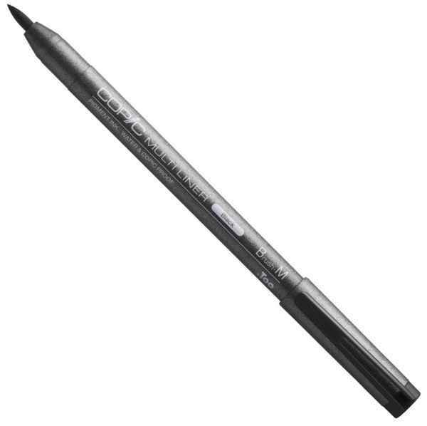 Caneta Pincel Multiliner Preta M Copic