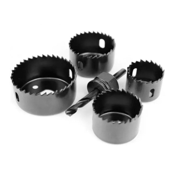 Jogo Serras copo Skil 9 617 085 439 32mm a 54mm com suporte 5 peças