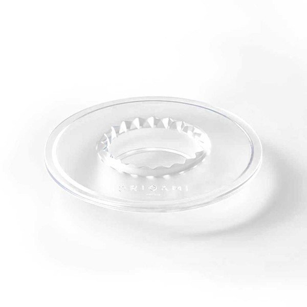 Encontraproduto.com.br - Suporte para Coador Origami em Resina Transparente