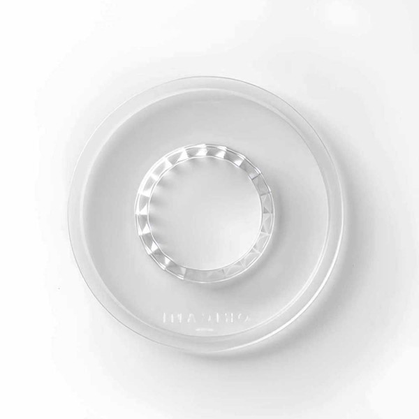 Encontraproduto.com.br - Suporte para Coador Origami em Resina Transparente