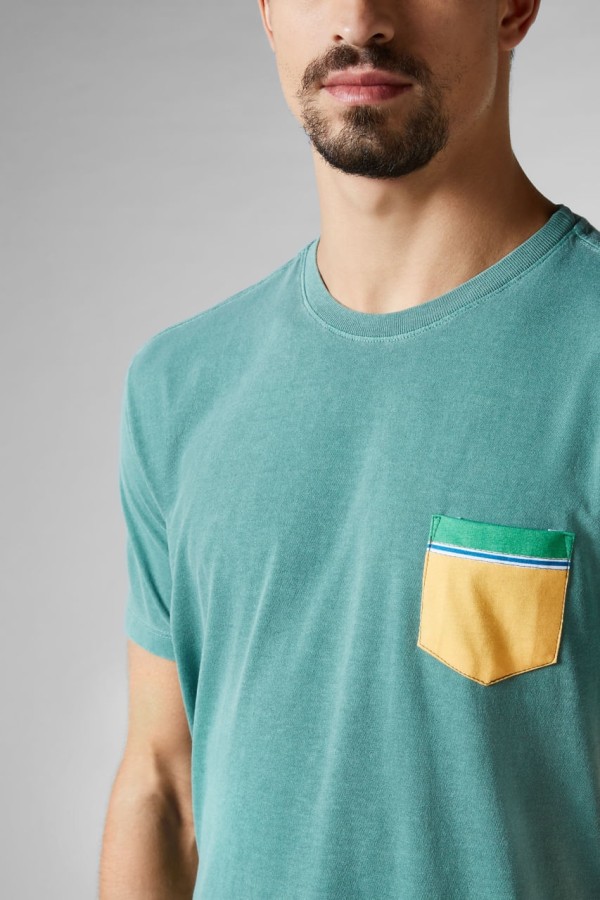 Encontraproduto.com.br - Camiseta Bolso Pátria