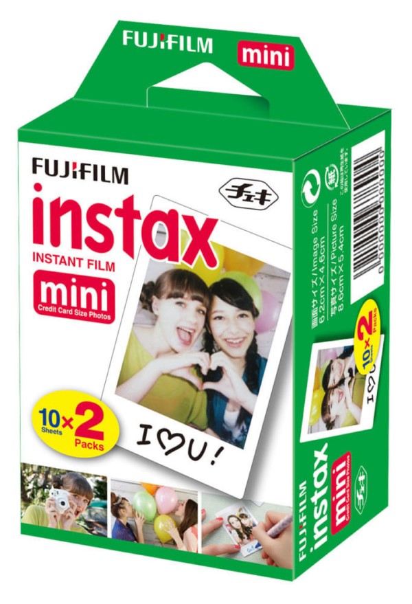 Encontraproduto.com.br - Filme Instax Mini 20 Fotos - Fujifilm