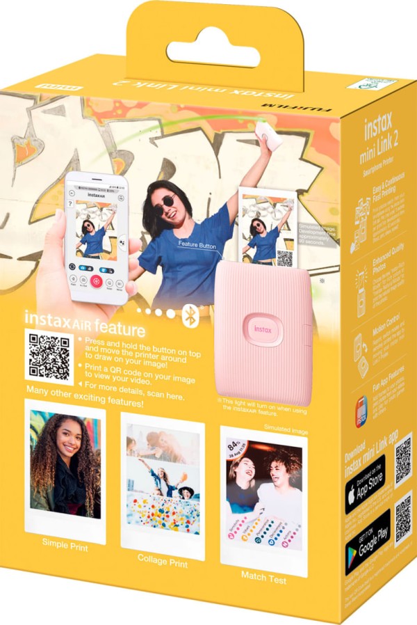 Encontraproduto.com.br - Impressora para celular Instax MiniLink 2 Space Blue