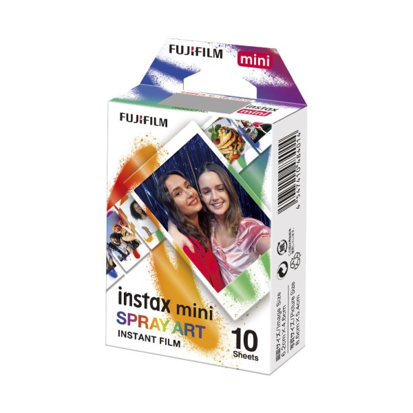 Filme Instantâneo Fujifilm Instax Mini Spray ART | 10 Unidades