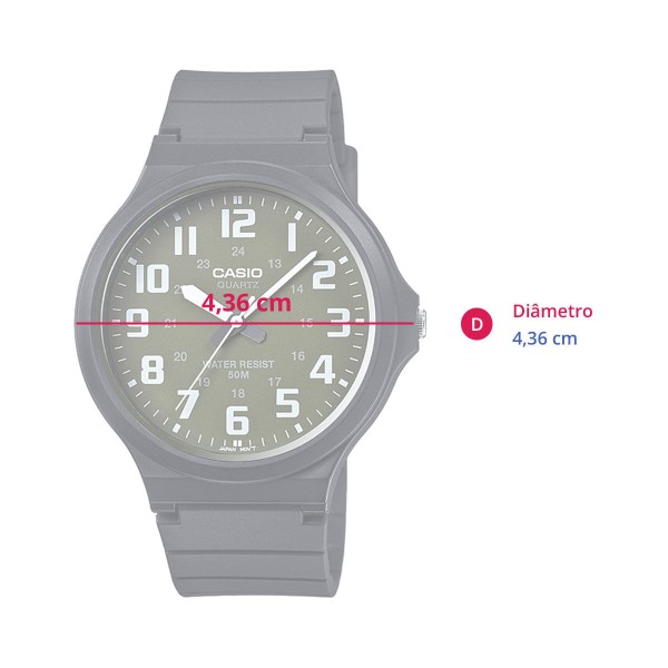 Encontraproduto.com.br - Relógio Casio Masculino MW-240-3BVDF