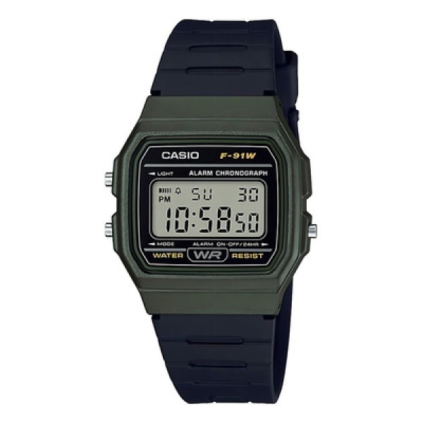 Encontraproduto.com.br - Relógio Feminino Casio Digital F-91WM-3ADF