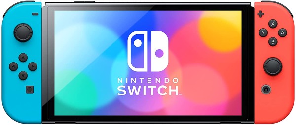 Encontraproduto.com.br - Console Nintendo Switch OLED 64GB com Joy Con Azul/Vermelho - Nintendo