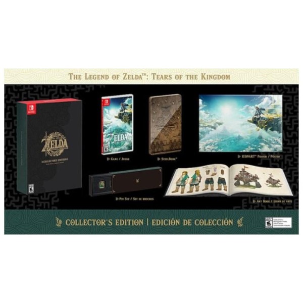Encontraproduto.com.br - The Legend of Zelda Tears of the Kingdom Collectors Edition - Switch