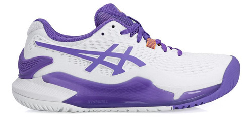 Tênis Asics Gel Resolution 9 Feminino - Branco/Lilás