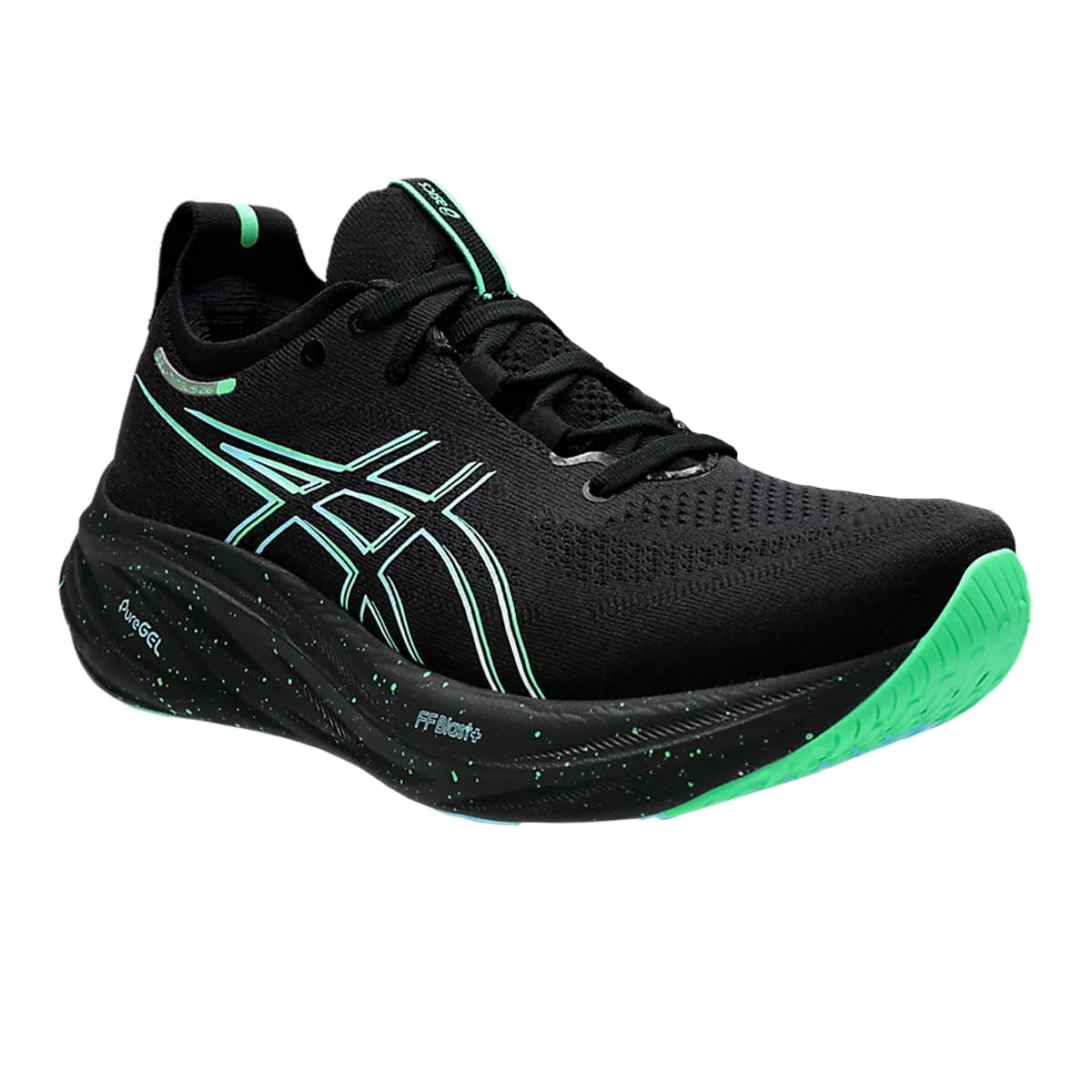 Encontraproduto.com.br - Tênis Gel Nimbus 26 Black - Asics