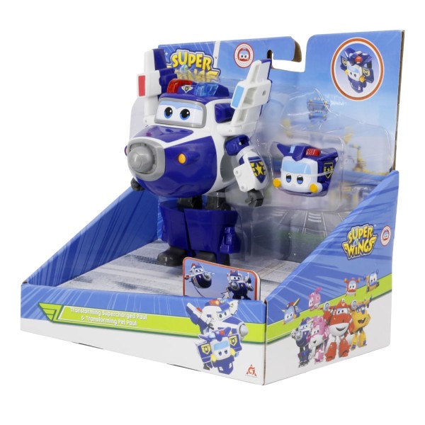 Encontraproduto.com.br - Super Wings Transformável Paul e Mini Super Pet Multikids - BR1886OUT [Reembalado]