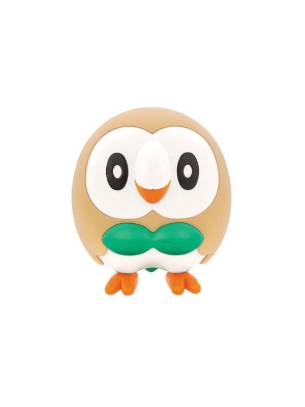 Encontraproduto.com.br - Rowlet - Pokemon - Quick Model Kit - Bandai