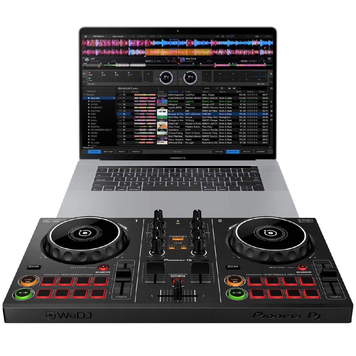 Encontraproduto.com.br - Controlador DJ Smart 2 Canais DDJ-200 - Pioneer