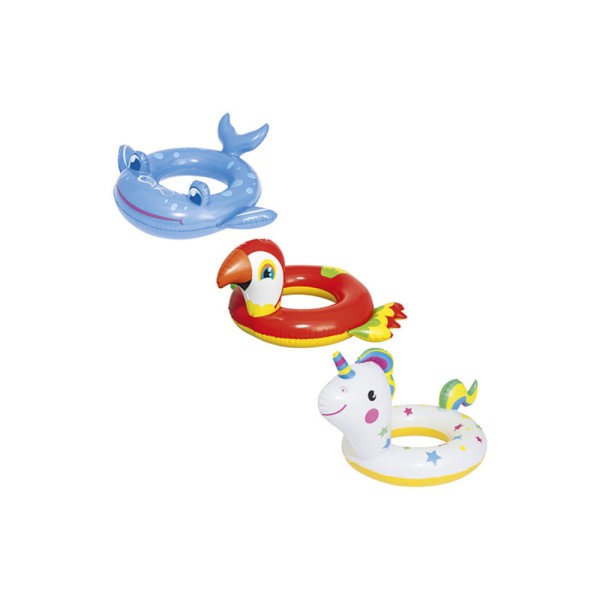 Encontraproduto.com.br - Boia Circular Animais - Bestway - 1 Unidade
