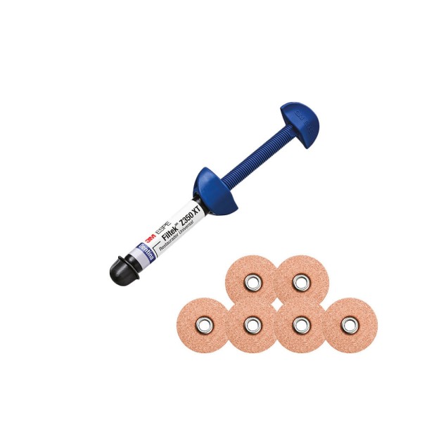 Resina 3M Filtek Z350 XT + Discos 3M Sof-Lex Pop-On - Solventum