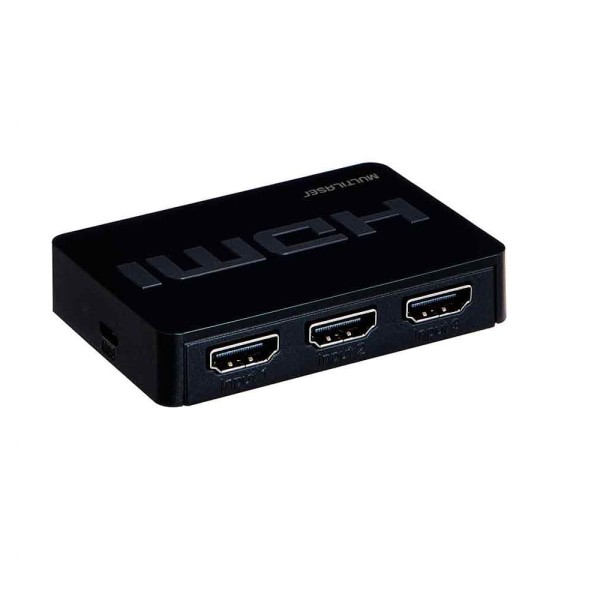 Switch HDMI 3 Entradas para 1 Saída Full HD com Controle Remoto - WI290OUT [Reembalado]