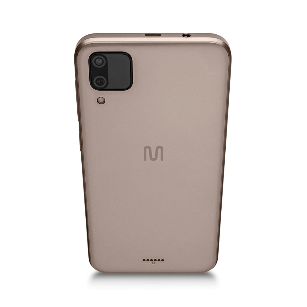 Encontraproduto.com.br - Smartphone Multilaser E 2 3G 32GB Wi-Fi Tela 5 pol. Dual Chip 1GB RAM Android 11 (Go edition) Processador Quad Core - Dourado - P9149X [Reembalado]