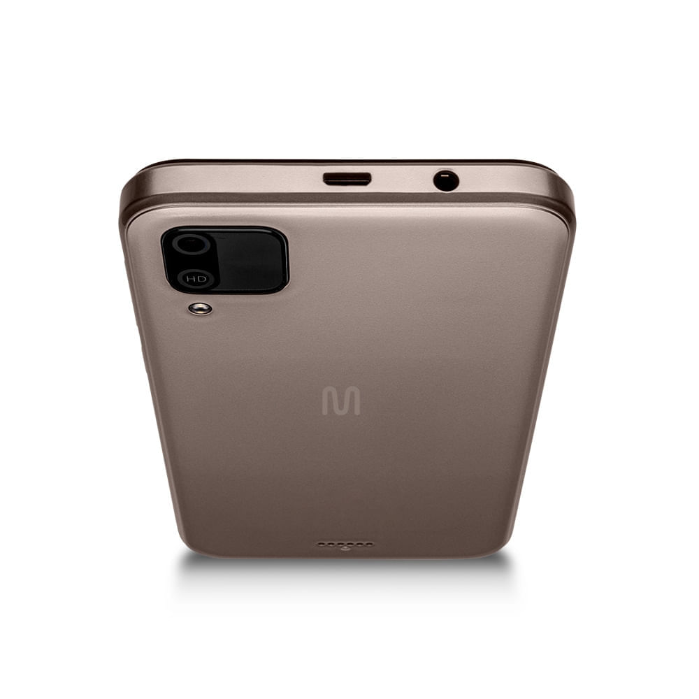 Encontraproduto.com.br - Smartphone Multilaser E 2 3G 32GB Wi-Fi Tela 5 pol. Dual Chip 1GB RAM Android 11 (Go edition) Processador Quad Core - Dourado - P9149X [Reembalado]