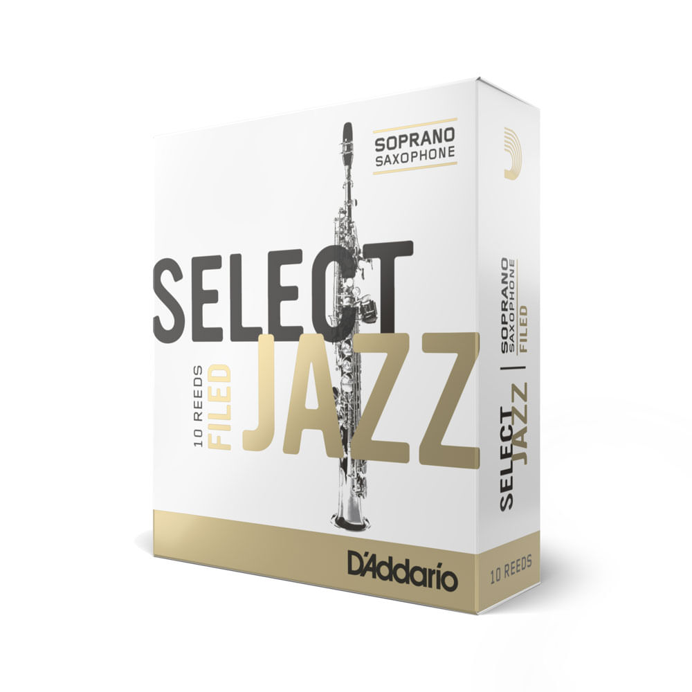 Encontraproduto.com.br - Palheta Sax Soprano DAddario Select Jazz