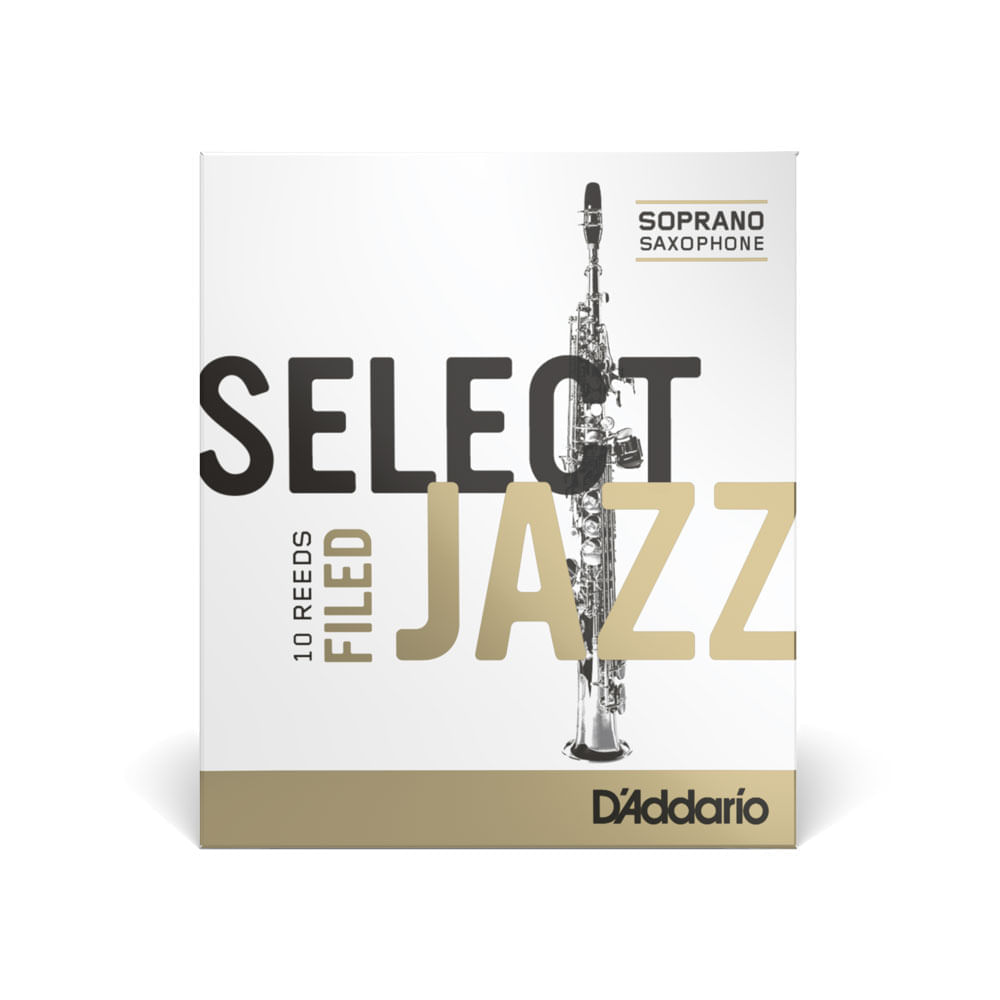 Encontraproduto.com.br - Palheta Sax Soprano DAddario Select Jazz