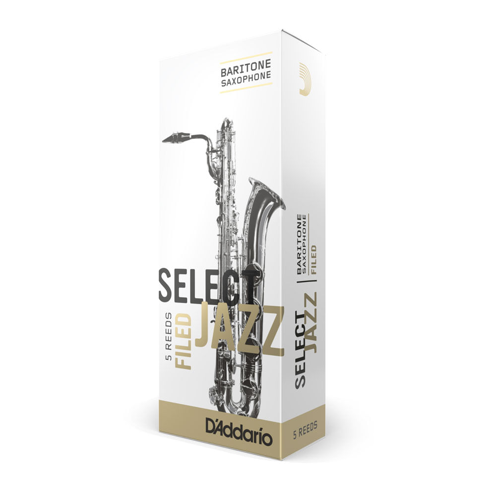 Palheta Sax Barítono DAddario Select Jazz