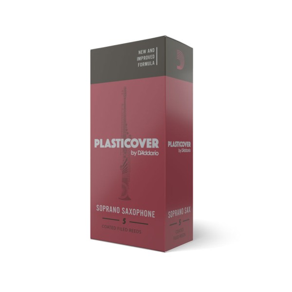 Palheta Sax Soprano DAddario Plasticover