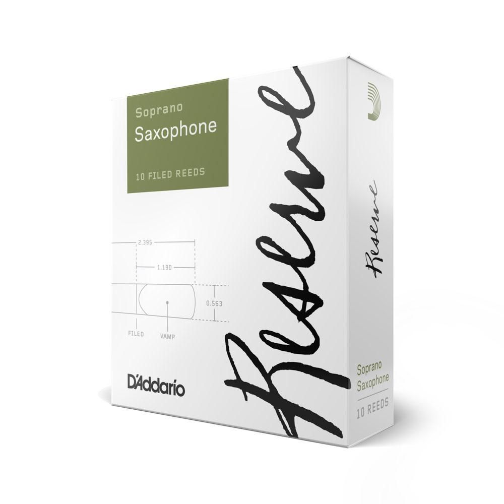 Encontraproduto.com.br - Palheta Sax Soprano DAddario Reserve